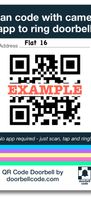  Pin your QR code doorbell up on your door or at the entrance to your building 