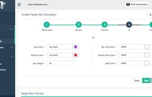 Create Target Bar