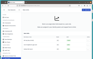 BionicGPT screenshot 1