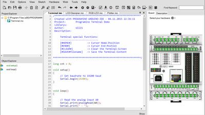 PROGRAMINO - Alternative IDE for Arduino and Controllino PLC