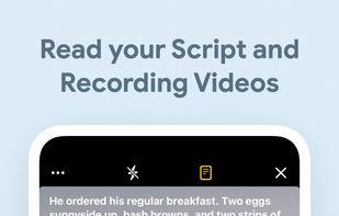 Teleprompter &amp; Video Creator screenshot 1