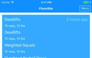 Plansible screenshot 1