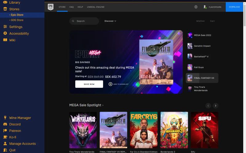 Epic Games Store Adds New Apps Including, Um, Another Game Store