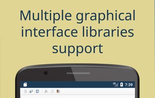 Multiple graphical interface libraries support
