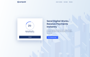 Upload your files into our fast cloud servers.