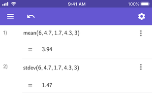 GeoGebra Scientific Calculator screenshot 1
