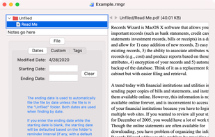Example File Attributes