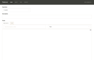 Paste.ee screenshot 1