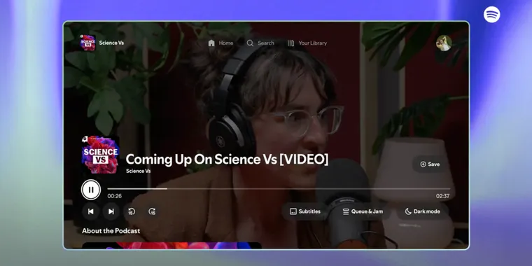 Spotify rolls out redesigned Apple TV app with video podcasts and music videos image