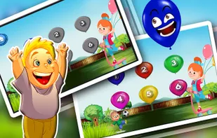 Ninja Baby Balloon Smasher hit screenshot 2