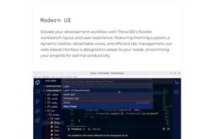 Eclipse Theia screenshot 3