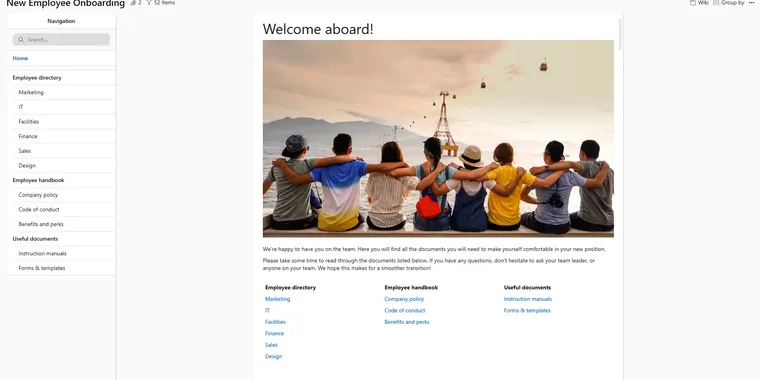 Zenkit releasing Wiki View functionality today image