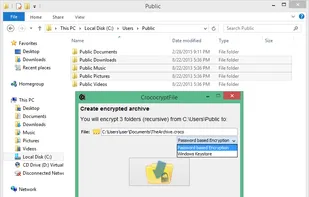 CrococryptFile screenshot 3