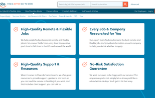 Flexjobs screenshot 1