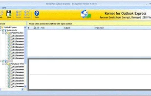 Kernel for Outlook Express Repair screenshot 1