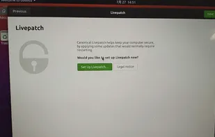 Ubuntu Livepatch screenshot 1