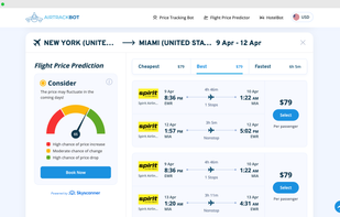 AirTrackBot screenshot 3