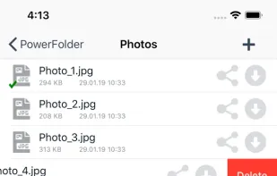PowerFolder screenshot 1