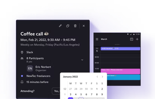 Proton Calendar screenshot 2