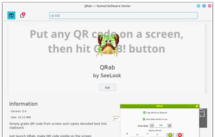 NX Software Center screenshot 1