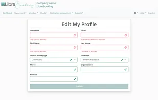 LibreBooking screenshot 3