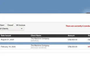 BambooINVOICE screenshot 2
