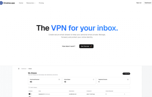 Emalias.app screenshot 1