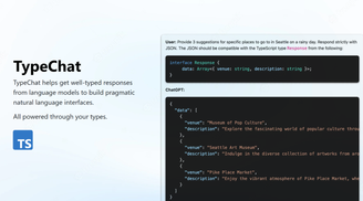 Microsoft introduces TypeChat: A library for enhancing app interfaces with Large Language Models image