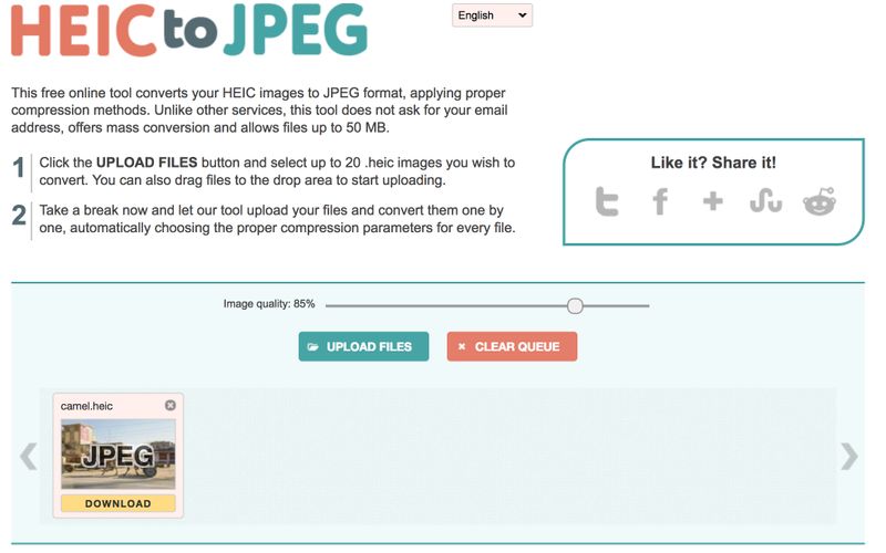HEIC Image to JPG, JPEG, PNG or GIF Converter Developer Tools