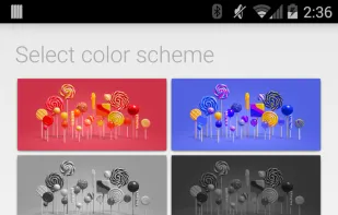 Lollipop Live Wallpaper screenshot 1