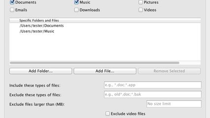 FileFort Backup Software screenshot 1