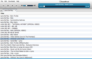 SoundFrost screenshot 1