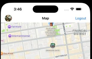 Check in optional - shows only your status . no other info