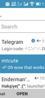 Telegram4KaiOS screenshot 2