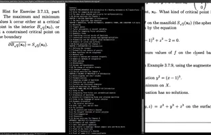 You can search in the table of contents