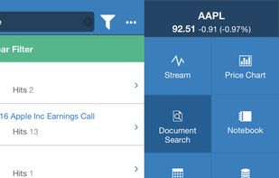 Sentieo screenshot 3