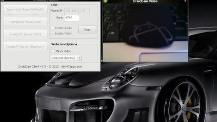 DroidCam: Turn your Android device into a webcam using a USB cable or ...