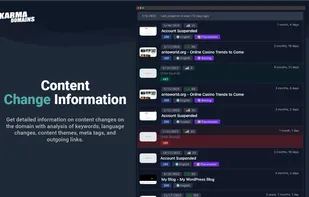 Karma.Domains screenshot 2