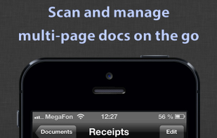 Scan, process and manage multi-page documents on the go