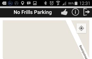 I'm standing at the blue dot and marker, my car is parked by the green marker.