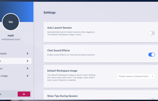Your user profile provides you access to view and edit information related to your account.