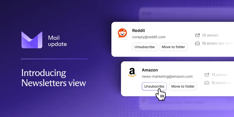 Proton Mail introduces Newsletters view for managing subscriptions and inbox clutter image