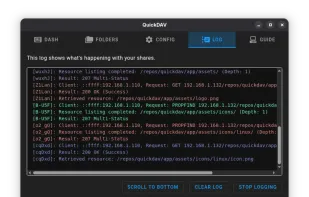 QuickDAV screenshot 3