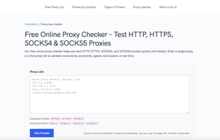 Proxy Checker