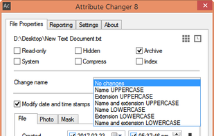File Properties: File
