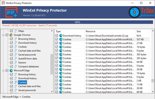 WinExt Privacy Protector screenshot 1