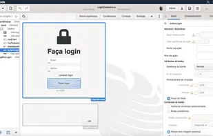 Login ui using glade