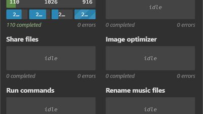 Main app UI.