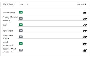 Horse Race Tests screenshot 1