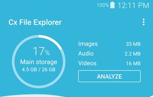 Cx File Explorer screenshot 1